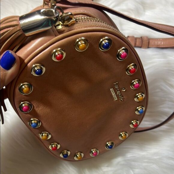 Kate Soade Crossbody Bag Leather Devoe Street Tinley - Picture 5 of 11